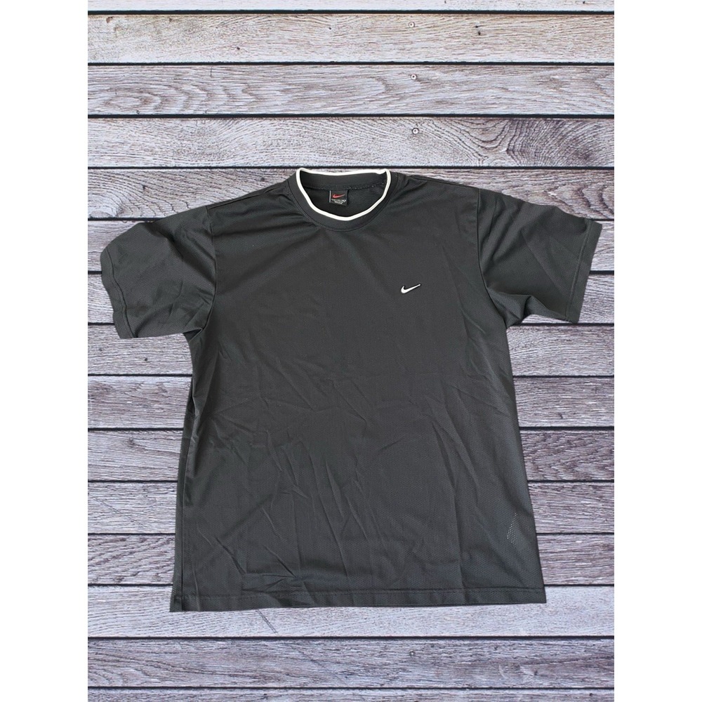 Vintage Nike Mesh Net Athletic 'Muscle '90s Black T-shirt XL